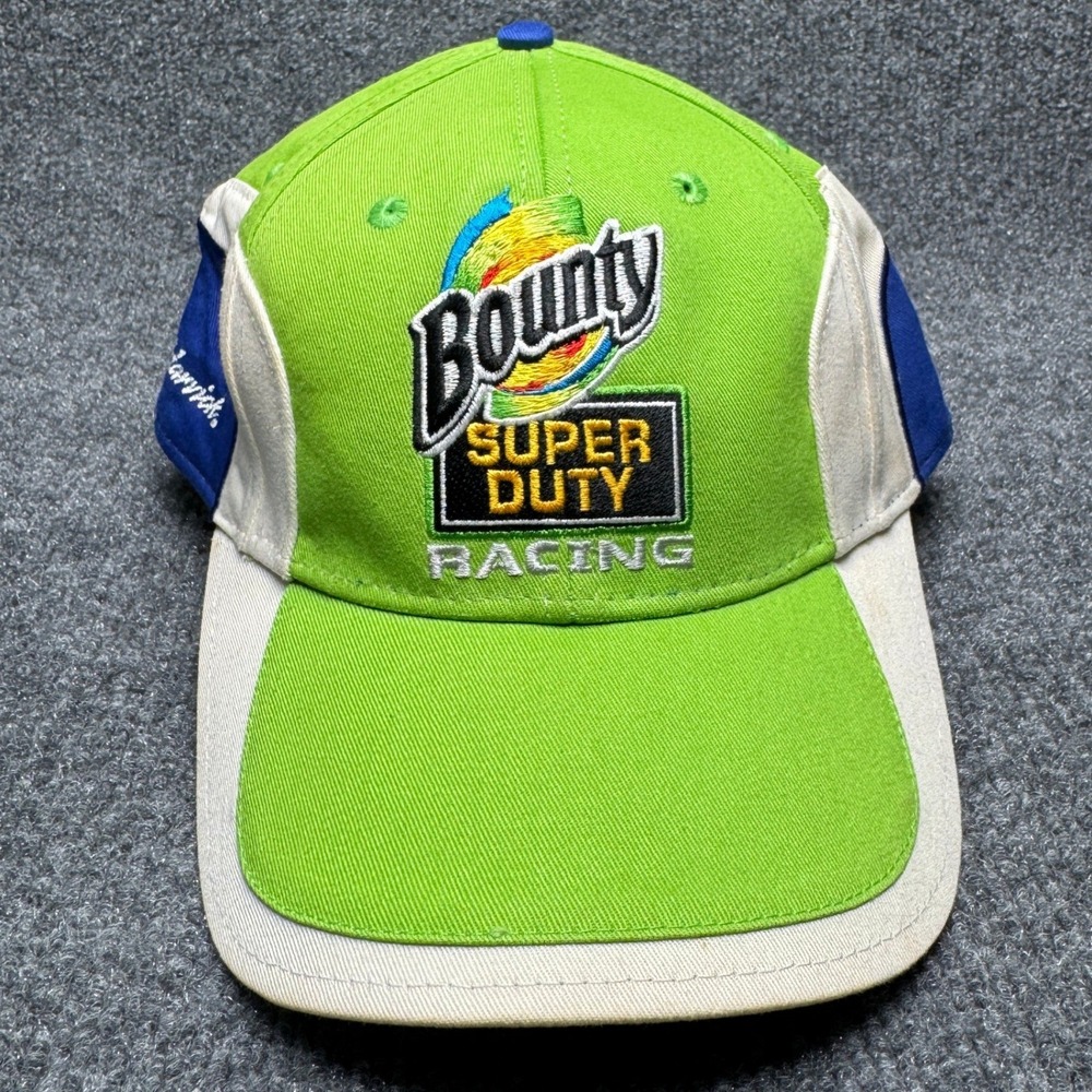 Kevin Harvick 33 StyleMaster Hat Mens OSFA Green Blue Bounty Super Duty Racing
